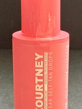 NEW Kourtney by Kourtney Kellar Clear Self-Tan Drops 1.52oz Hyaluronic Acid